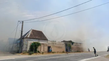 Incendie à Sens - Yonne - 13 juillet 2026 - Feux de forêts et d'espaces naturels