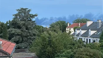 Incendie à Herblay-sur-Seine - Val-d'Oise - 14 juillet 2026 - Feux de forêts et d'espaces naturels