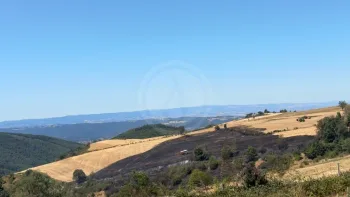 Incendie à Saint-Romain-les-Atheux - Loire - 21 juillet 2026 - Feux de forêts et d'espaces naturels