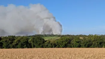 Incendie à Plomodiern - Finistère - 26 juin 2026 - Feux de forêts et d'espaces naturels