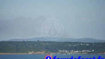 Incendie à Plomodiern - Finistère - 26 juin 2026 - Feux de forêts et d'espaces naturels