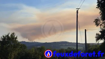 Incendie à Plomodiern - Finistère - 26 juin 2026 - Feux de forêts et d'espaces naturels